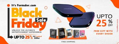 Formuler Black Friday Offers Upto 25%
